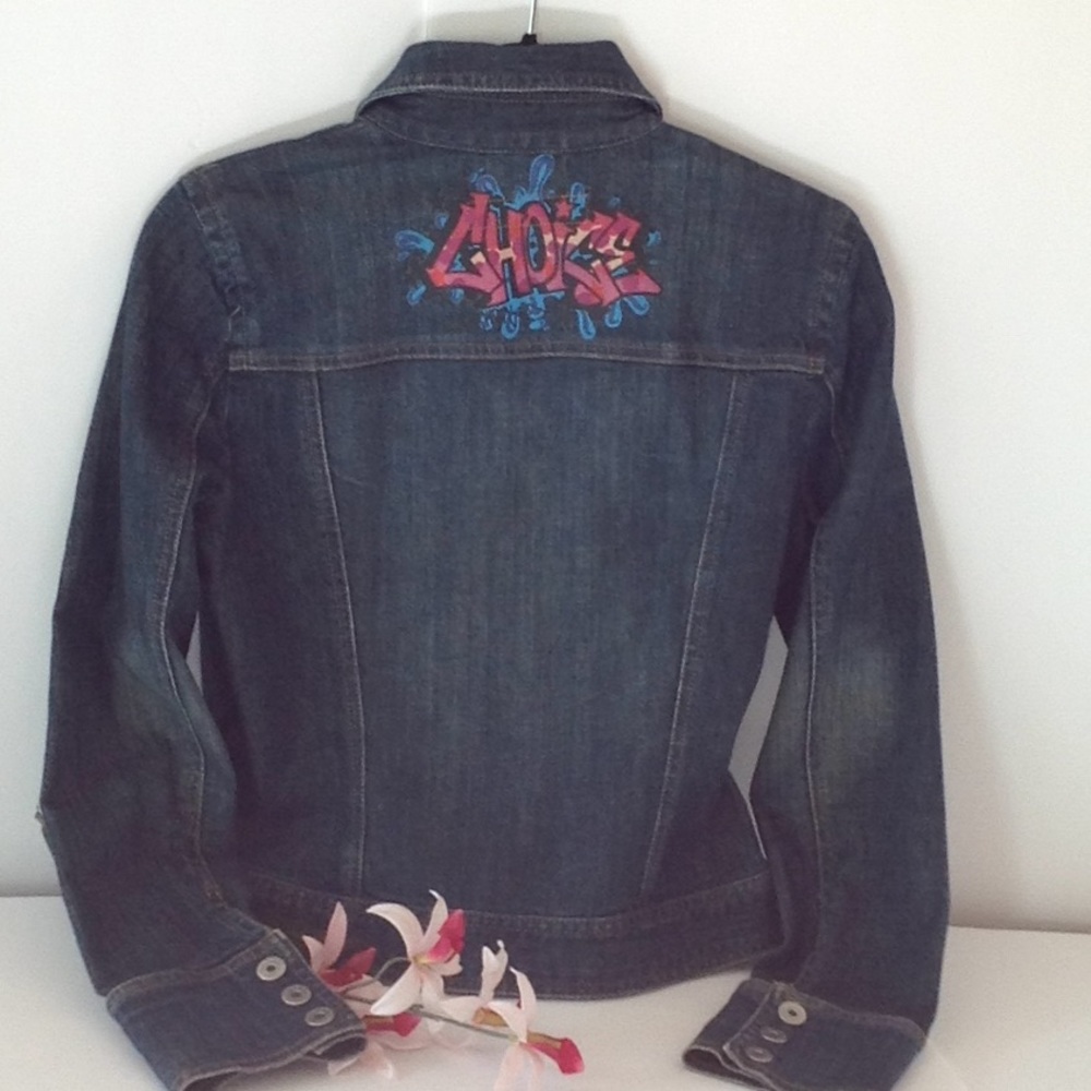 🍃🌺 Calvin Klein 'Choice' - RETRO Denim Jacket 🍃